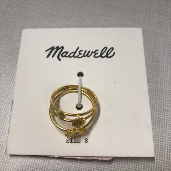 Madewell set of three rings - Picture 3 of 4
